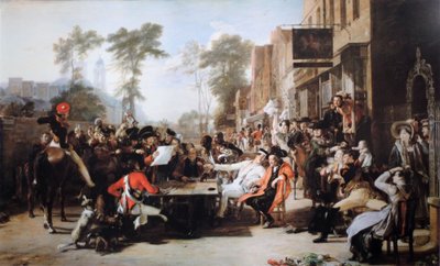 The Chelsea Pensioners Reading the Waterloo Dispatch by David Wilkie